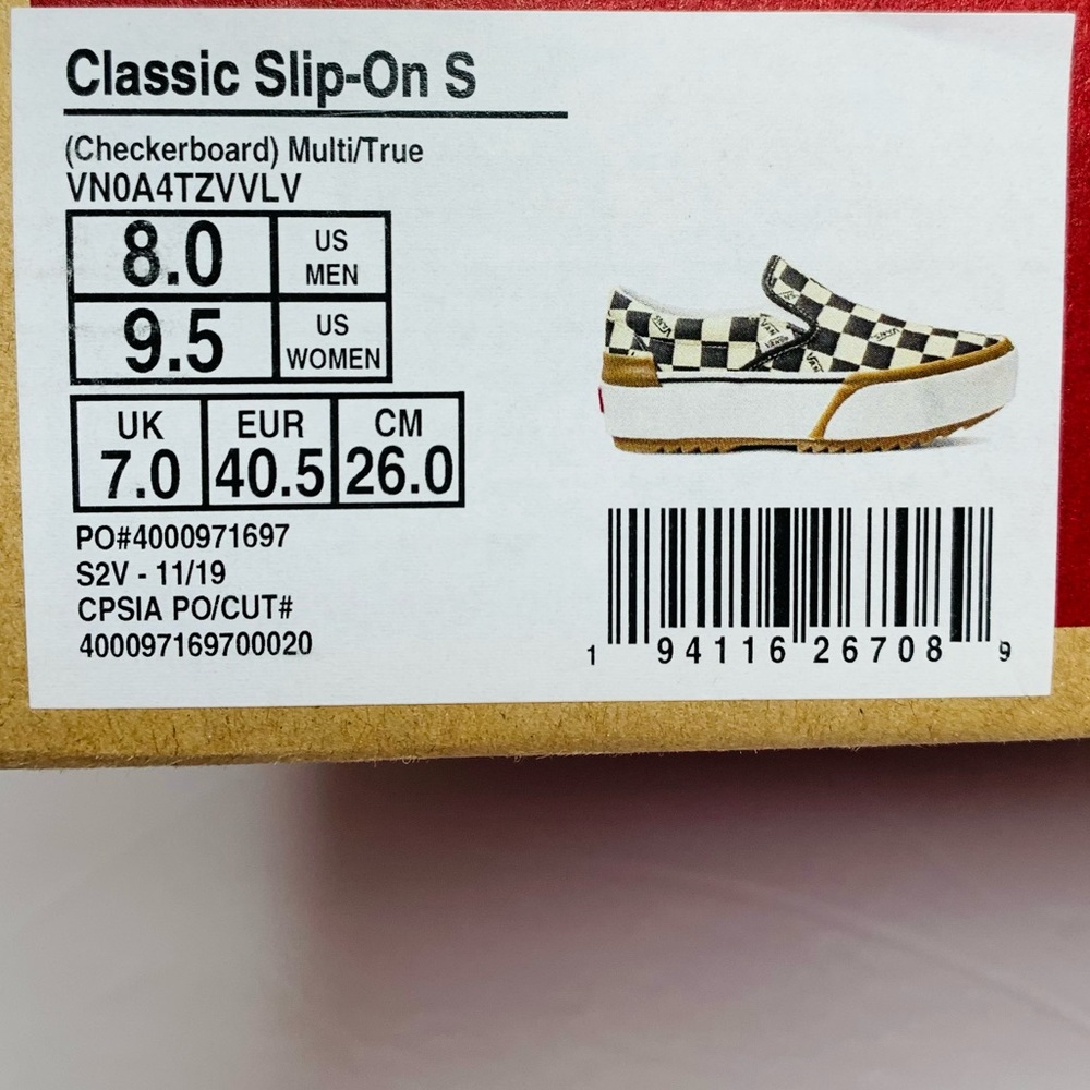 Classic Slip On Vans Era Stacked Platform_7